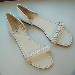 White Talbot's sandals